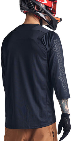 Troy Lee Designs Ruckus 3/4 Jersey   Black, 2X-Large - Jersey - Ruckus 3/4 Sleeve Jersey