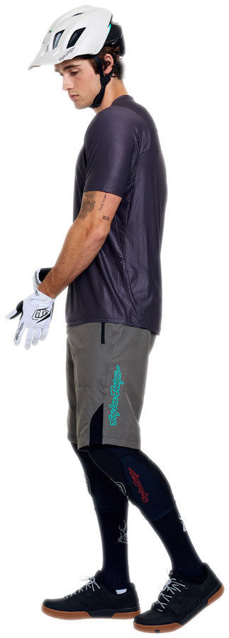 Troy Lee Designs Skyline Pro Air Short Sleeve Jersey   Mono Carbon, X-Large - Jersey - Skyline Pro Air Short Sleeve Jersey