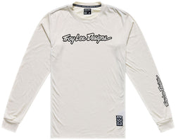 Troy Lee Designs Skyline Ride Long Sleeve Tee   Signature Pumice, Medium MPN: 383072033 UPC: 887202541230 Jersey Skyline Ride Long Sleeve Tee
