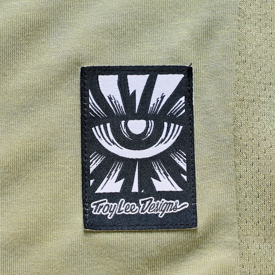 Troy Lee Designs Skyline Ride Short Sleeve Tee   Stamps Sage, X-Large - Jersey - Skyline Ride Short Sleeve Tee