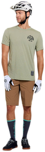 Troy Lee Designs Skyline Ride Short Sleeve Tee   Stamps Sage, 2X-Large - Jersey - Skyline Ride Short Sleeve Tee