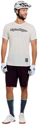Troy Lee Designs Skyline Ride Short Sleeve Tee   Signature Pumice, Medium - Jersey - Skyline Ride Short Sleeve Tee