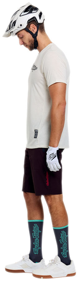 Troy Lee Designs Skyline Ride Short Sleeve Tee   Signature Pumice, Large - Jersey - Skyline Ride Short Sleeve Tee
