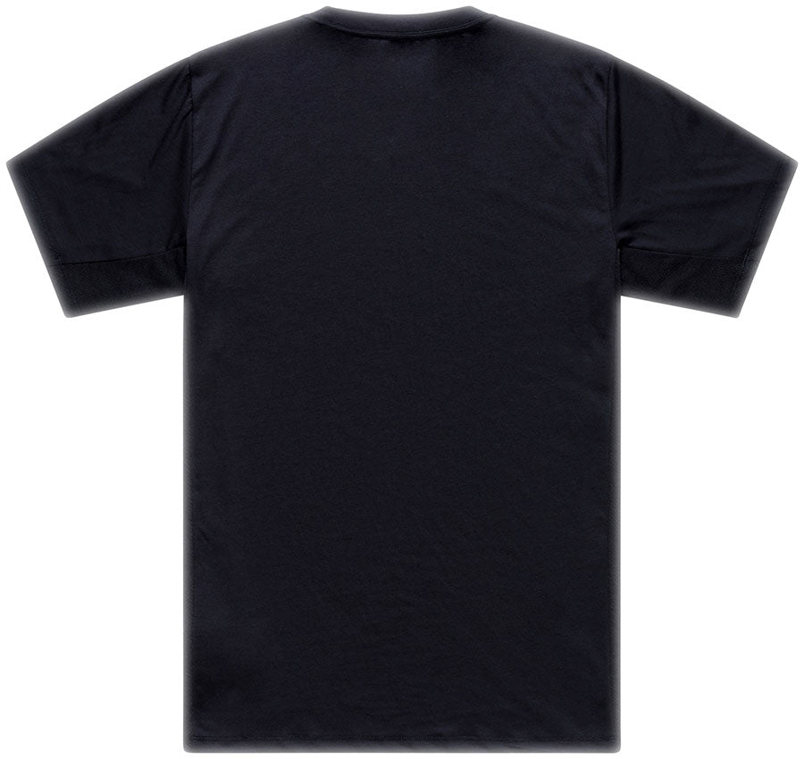 Troy Lee Designs Skyline Ride Short Sleeve Tee   Signature Black / Real Teal, Large - Jersey - Skyline Ride Short Sleeve Tee