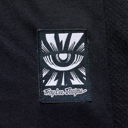 Troy Lee Designs Skyline Ride Short Sleeve Tee   Signature Black / Real Teal, X-Large - Jersey - Skyline Ride Short Sleeve Tee