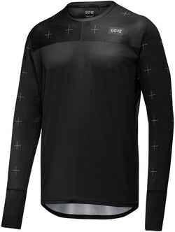 Gorewear Trail KPR Daily Jersey - Long Sleeve, Black, Men's, X-Large - Jersey - Trail KPR Daily Jersey - Men's