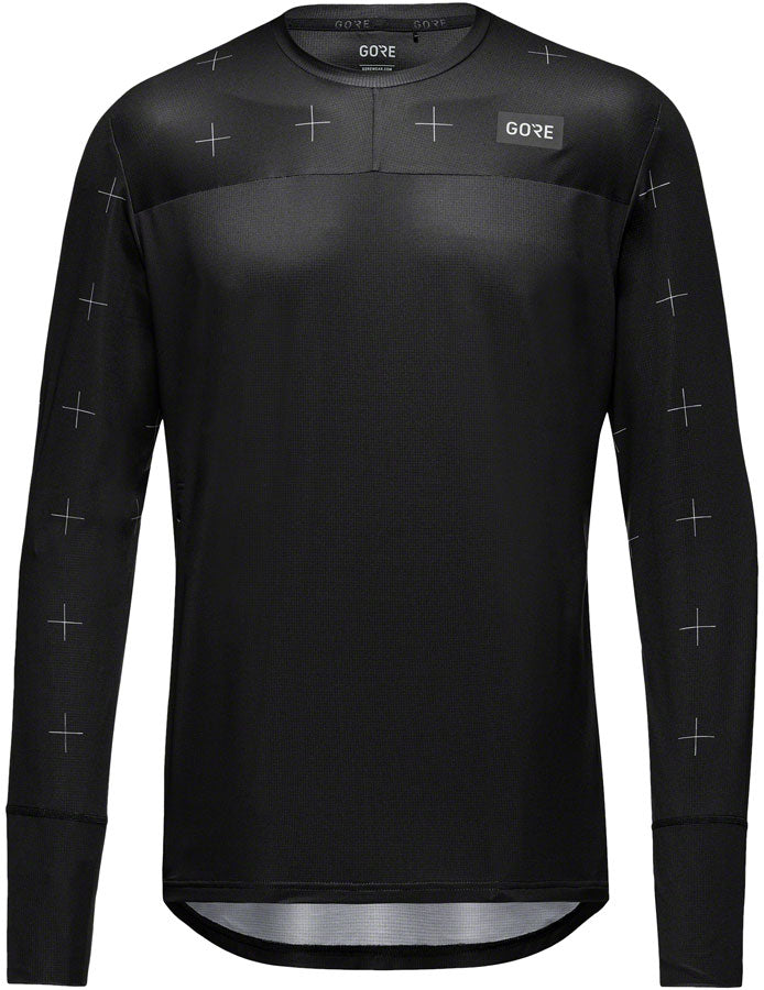 Gorewear Trail KPR Daily Jersey - Long Sleeve, Black, Men's, Large MPN: 100862-9900-06 Jersey Trail KPR Daily Jersey - Men's