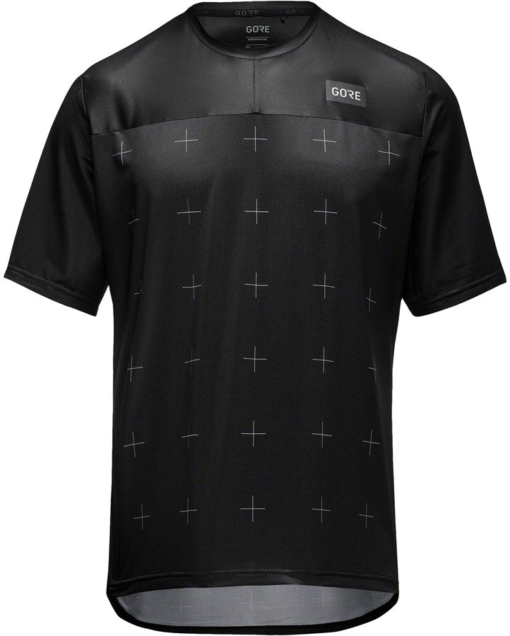 Gorewear Trail KPR Daily Jersey - Black, Men's, Medium - Jersey - Trail KPR Daily Jersey - Short Sleeve, Men's