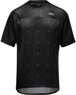 Gorewear Trail KPR Daily Jersey - Black, Men's, Medium - Jersey - Trail KPR Daily Jersey - Short Sleeve, Men's