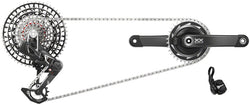 SRAM XX SL T-Type Eagle Transmission Power Meter Group - 165mm, 34t Chainring, AXS POD Controller, 10-52t Cassette, Rear MPN: 00.7918.166.005 UPC: 710845887567 Kit-In-A-Box Mtn Group XX SL Eagle AXS T-Type Transmission Power Meter 12-Speed Groupset