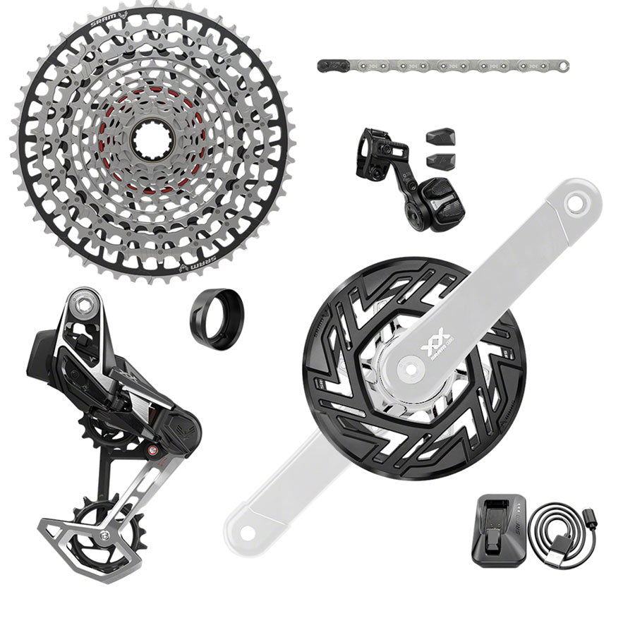 SRAM XX Eagle T-Type Ebike AXS Groupset - 104BCD 34T, Derailleur