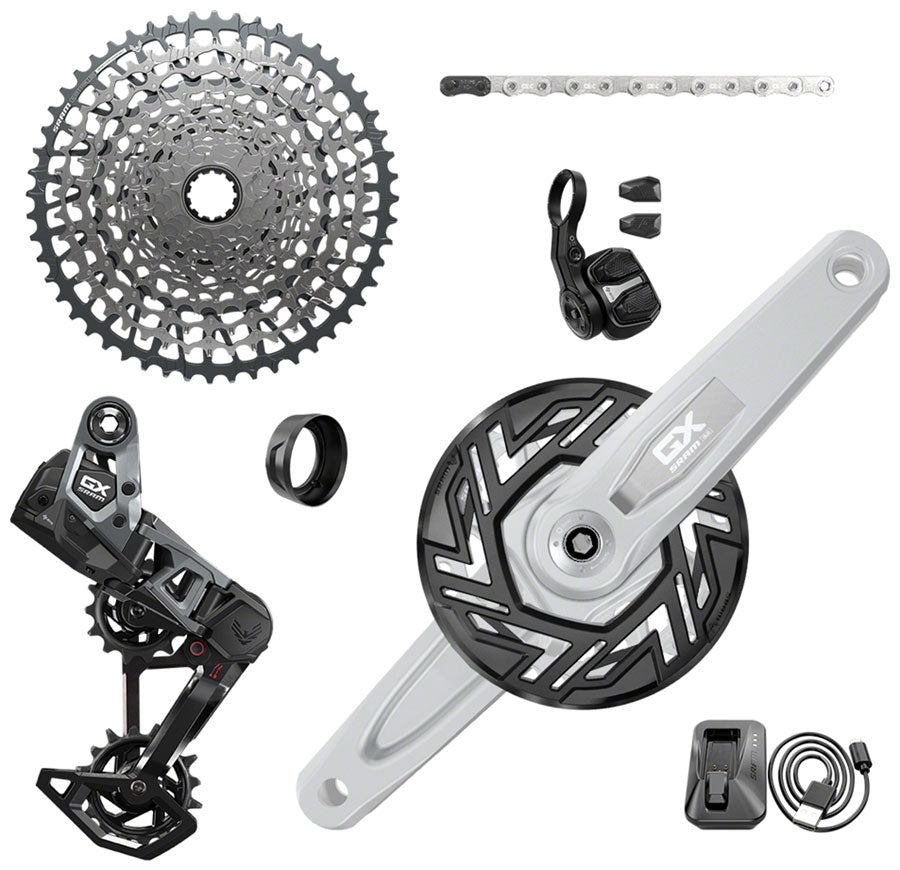 SRAM GX Eagle T-Type Ebike AXS Groupset - 104BCD 34T with