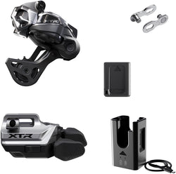 Shimano XTR M9250 Di2 Wireless Upgrade Kit - Includes M9250-GS Rear Derailleur, M9250-IR I-SPEC EV Shifter, Battery, MPN: IGPM9250UPG04 UPC: 192790928081 Kit-In-A-Box Mtn Group XTR M9250 Di2 Wireless Upgrade Kit