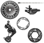 SRAM Eagle 90 Ebike Groupset - No Crank, 34T 104bcd, Clip-on Guard, Chain, XS-1275 10-52t, Single Click Shifter, Rear MPN: 00.7918.337.000 UPC: 710845911057 Kit-In-A-Box Mtn Group Eagle 90 Ebike Group