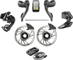 SRAM Force eTap AXS Road Groupset - 2x12-Speed, HRD Shift/Brake Levers, FM Calipers, Rotors, Chain, F/R Derailleurs, MPN: 00.7918.382.000 UPC: 710845919633 Kit-In-A-Box Road Group Force eTap AXS Electronic Groupset E1