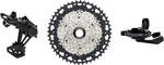 microSHIFT Advent MX 1x10-Speed Groupset - MX Trail Shifter, MX Rear Derailleur, Steel Cage, Clutched, 11-48t Cassette, MPN: PK-M7000 Kit-In-A-Box Mtn Group Advent MX 1x 10-Speed Groupset