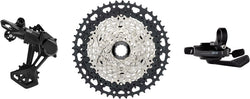 microSHIFT Advent MX 1x10-Speed Groupset - MX Trail Shifter, MX Rear Derailleur, Steel Cage, Clutched, 11-48t Cassette, MPN: PK-M7000 Kit-In-A-Box Mtn Group Advent MX 1x 10-Speed Groupset