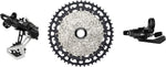 microSHIFT Advent MX 1x11-Speed Groupset - MX Trail Shifter, MX Pro Rear Derailleur, Aluminum Cage, Clutch, 11-50t MPN: PK-M7100-XD Kit-In-A-Box Mtn Group Advent MX 1x 11-Speed Groupset