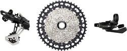 microSHIFT Advent MX 1x11-Speed Groupset - MX Trail Shifter, MX Pro Rear Derailleur, Aluminum Cage, Clutch, 11-50t MPN: PK-M7100-EG Kit-In-A-Box Mtn Group Advent MX 1x 11-Speed Groupset