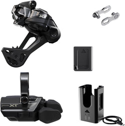 Shimano Deore XT M8250 Di2 Wireless Upgrade Kit - M8250-SGS Rear Derailleur, M8250-R Shifter, Battery, Charger, Quick MPN: IGPM8250UPG05 UPC: 192790928029 Kit-In-A-Box Mtn Group Deore XT M8250 Di2 Wireless Upgrade Kit