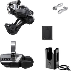 Shimano XTR M9250 Di2 Wireless Upgrade Kit - Includes M9250-GS Rear Derailleur, M9250-R  Shifter, Battery, Charger, MPN: IGPM9250UPG03 UPC: 192790928302 Kit-In-A-Box Mtn Group XTR M9250 Di2 Wireless Upgrade Kit