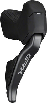 Shimano GRX ST-RX825 Di2 Shift/Brake Lever with BR-RX820 Hyd Disc Brake Caliper - Right/Rear, 12-Speed, Flat Mount - Hydraulic Brake/Shift Lever, Drop Bar - GRX ST-RX825 Di2 Shifter/Brake Lever with BR-RX820 Hydraulic Disc Brake Caliper