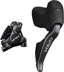 Shimano GRX ST-RX825 Di2 Shift/Brake Lever with BR-RX820 Hyd Disc Brake Caliper - Right/Rear, 12-Speed, Flat Mount MPN: IRX8251DRRDSC170A UPC: 192790640105 Hydraulic Brake/Shift Lever, Drop Bar GRX ST-RX825 Di2 Shifter/Brake Lever with BR-RX820 Hydraulic Disc Brake Caliper