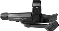 SRAM Eagle 70 T-Type Single Click Trigger Shifter - Rear, 12-Speed, Integrated Clamp, Black - Shifter, Flat Bar-Right - Eagle 70 T-Type Trigger Shifter