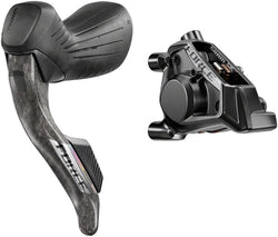 SRAM Force eTap AXS HRD Shift/Brake Lever and Hydraulic Disc Caliper - Left/Front, Flat Mount 20mm Offset, 950mm Hose, MPN: 00.7018.580.000 UPC: 710845916694 Hydraulic Brake/Shift Lever, Drop Bar Force eTap AXS HRD Shifter/Brake Lever and Caliper E1