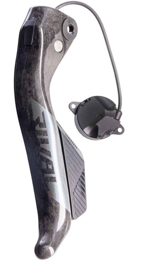 SRAM Rival eTap AXS Replacement Brake Lever Blade/Shift Paddle Assembly - Left, Includes Pod, E1 MPN: 11.7018.082.010 UPC: 710845924460 Road Shifter Part Brake Lever Blade/Shifter Paddle Assemblies