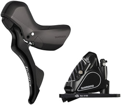 Shimano Tiagra ST-R4020-LA Shift/Brake Lever with BR-RS405 Front Hydraulic Disc Brake Caliper - Left/Front, 2x, Flat MPN: IR40201DSF6SC100A UPC: 192790236766 Hydraulic Brake/Shift Lever, Drop Bar Tiagra ST-R4020-LA Shift/Brake Lever with BR-RS405 Front Hydraulic Disc Brake Caliper