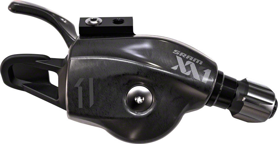 美品✨SRAM XX1トリガーシフター ケーブル付き SRAM XX1 11-Speed Trigger Shifter Black Logo with Handlebar Clamp