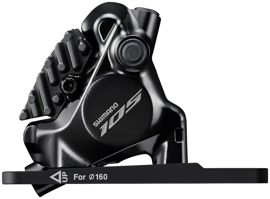 Shimano 105 ST-R7170-LE Di2 Shift/Brake Lever with BR-R7170 Hydraulic Disc Brake Caliper - Front, 2x, Flat Mount with - Hydraulic Brake/Shift Lever, Drop Bar - 105 ST-R7170 Di2 Shift/Brake Lever with BR-R7170 Disc Brake Caliper