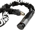 Kryptonite KryptoLok 912 Chain Lock with Combination: 3.93' (120cm) - Chain Lock - Kryptolok Chain Locks