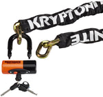 Kryptonite New York Chain 1217 and Evolution Disc Lock: 5.5' (170cm) - Chain Lock - New York Chain Locks