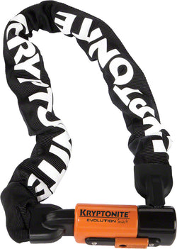 Kryptonite 1090 Evolution Series 4 Chain Lock: 3' (90cm) MPN: 000808 UPC: 720018000808 Chain Lock Evolution Chain Locks