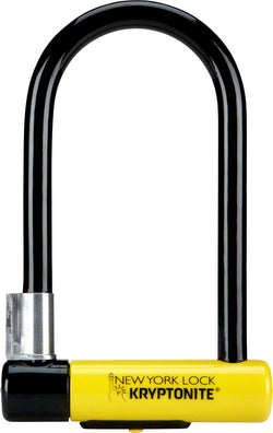 Kryptonite New York U-Lock - 4 x 8", Keyed, Black, Includes bracket MPN: 002154 UPC: 720018002154 U-Lock New York U-Lock