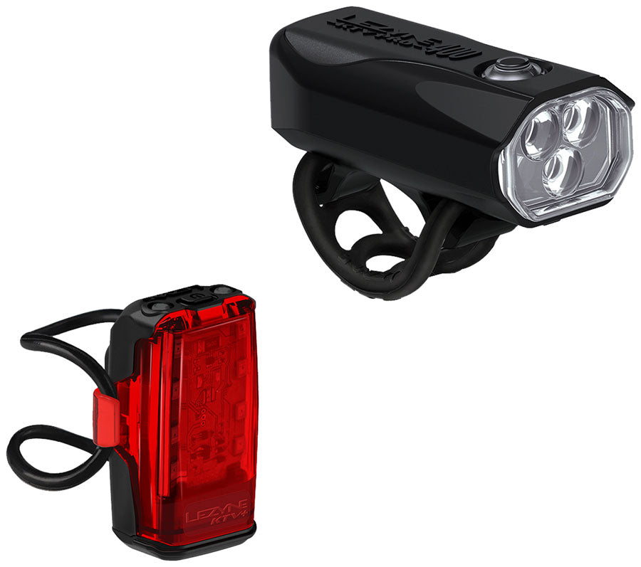 Lezyne KTV Drive Pro 400+/KTV+ Drive MPN: 1-LED-19P-V404 Headlight & Taillight Set KTV Drive Pro 400+/KTV+ Drive Headlight/Taillight Set