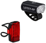 Lezyne Mini Drive 450+/KTV+ Drive Headlight/Taillight Set MPN: 1-LED-24P-V937 Headlight & Taillight Set Mini Drive 450+/KTV+ Drive Headlight/Taillight Set