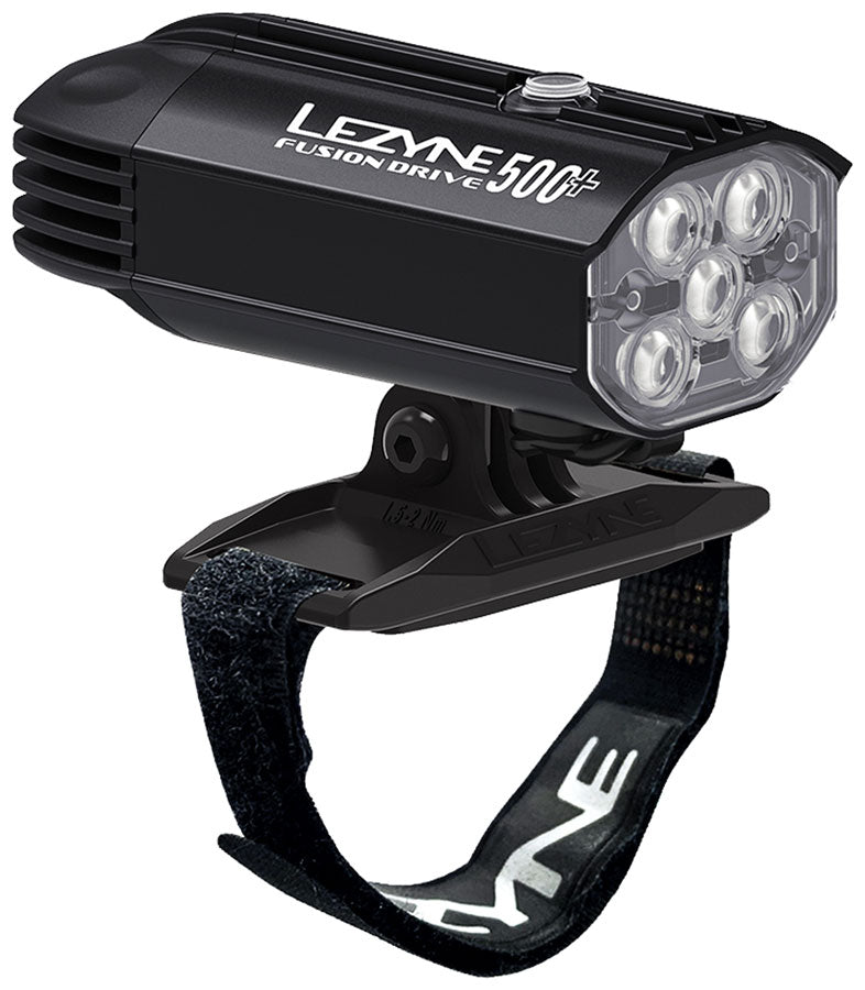Lezyne Helmet Fusion Drive 500+ Headlight MPN: 1-LED-38H-V137 Headlight, Rechargeable Helmet Fusion Drive 500+ Headlight