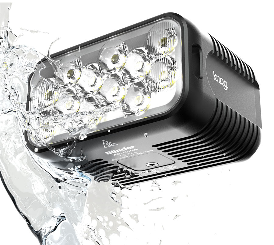 Knog Blinder X 1800+ Headlight MPN: 13335 Headlight, Rechargeable Blinder X 1800+ Headlight