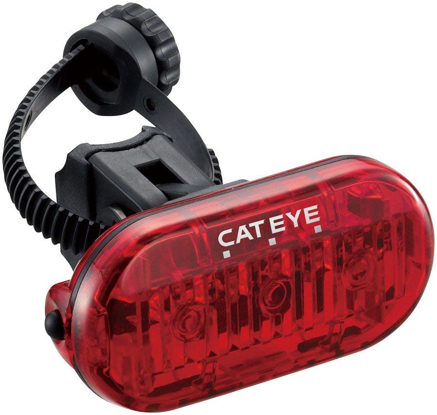 CatEye Omni3 LED Taillight: Black Taillight 725012024256 Battery
