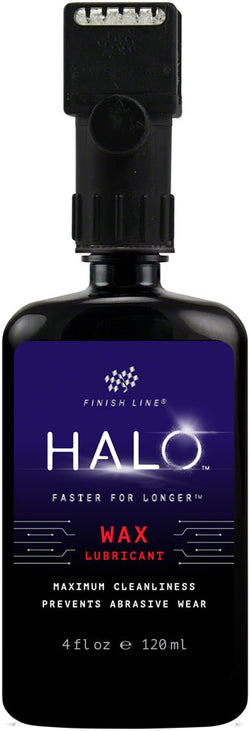 Finish Line HALO Wax Lube Bottle and Tool Set - 4oz MPN: HA1042101 UPC: 036121973800 Lubricant HALO Wax Chain Lube