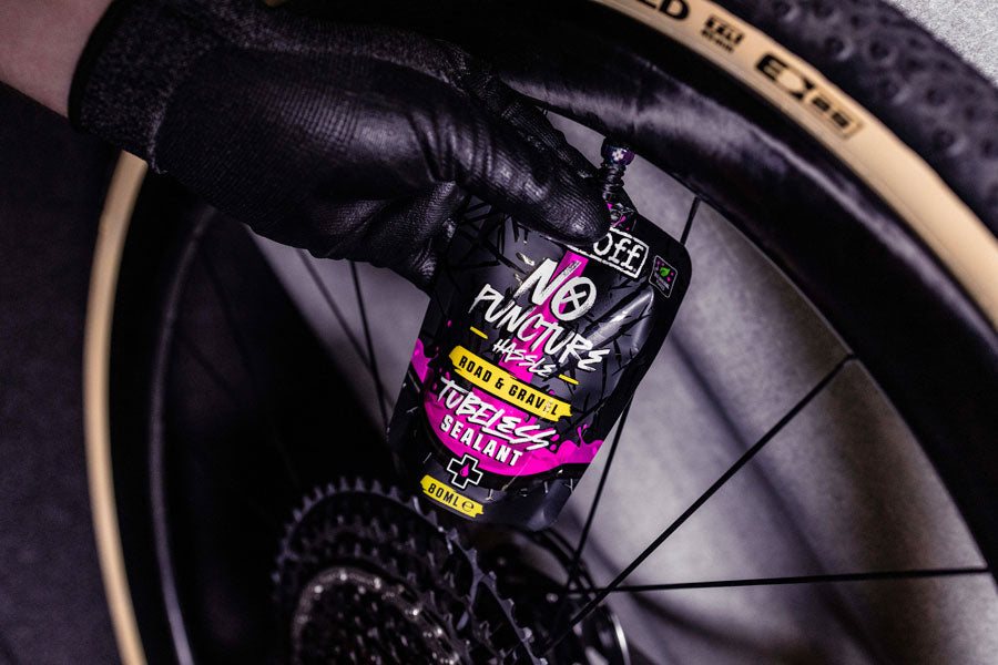 Muc-Off Road+Gravel Tubeless Tire Sealant - 80ml MPN: 21041 Tubeless Sealant Road+Gravel Tubeless Tire Sealant