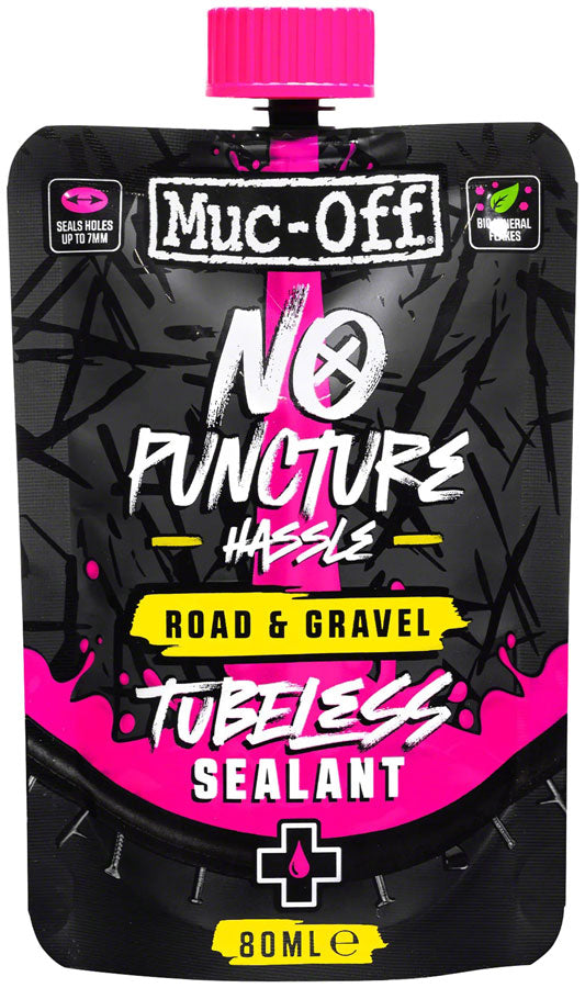 Muc-Off Road+Gravel Tubeless Tire Sealant - 80ml MPN: 21041 Tubeless Sealant Road+Gravel Tubeless Tire Sealant