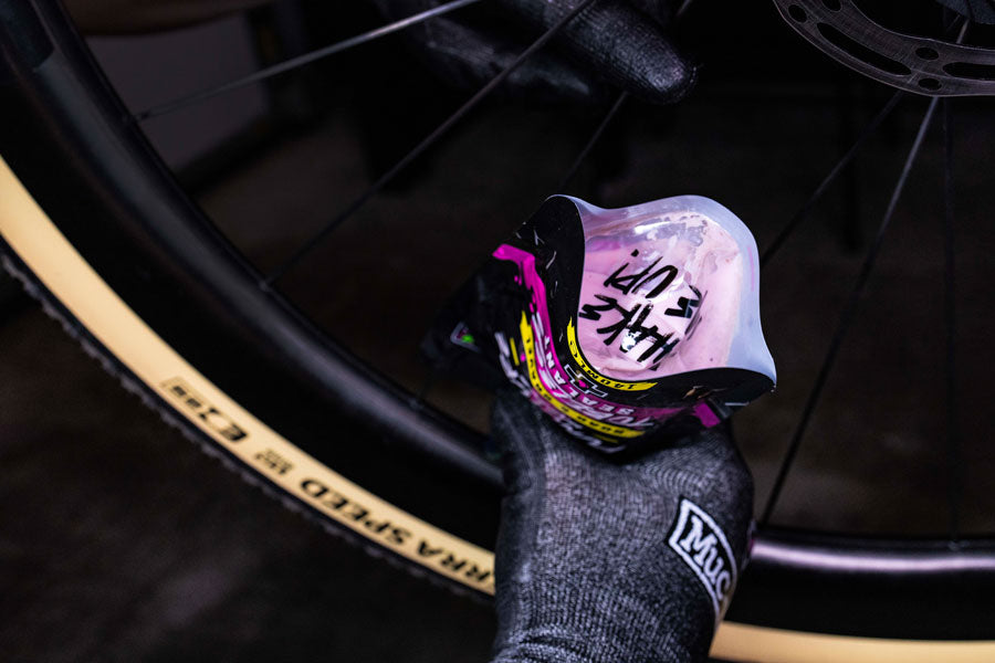 Muc-Off Road+Gravel Tubeless Tire Sealant - 140ml - Tubeless Sealant - Road+Gravel Tubeless Tire Sealant