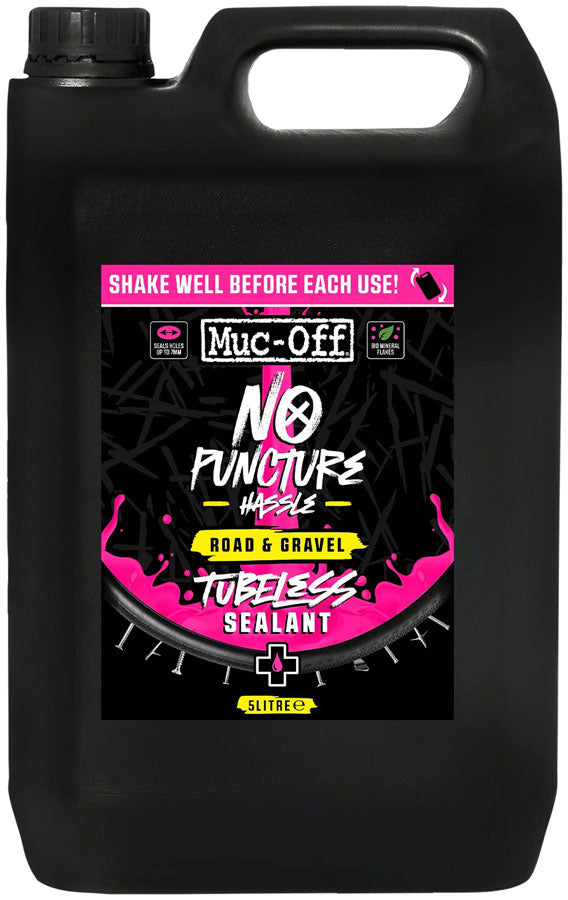 Muc-Off Road+Gravel Tubeless Tire Sealant - 5L MPN: 21043 Tubeless Sealant Road+Gravel Tubeless Tire Sealant