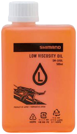 Shimano Low Viscosity Disc Brake Oil SM-LVOIL - 500ml MPN: ISMLVOIL05 UPC: 192790309736 Brake Tool Mineral Oil