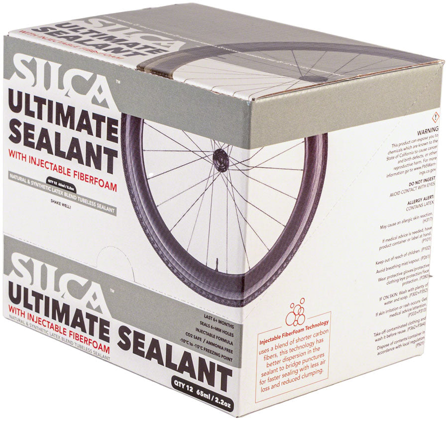 Silca Ultimate Tubeless Sealant - 2oz, Box of 12 MPN: AM-AC-059-ASY-0300 UPC: 810093162949 Tubeless Sealant Ultimate Tubeless Sealant