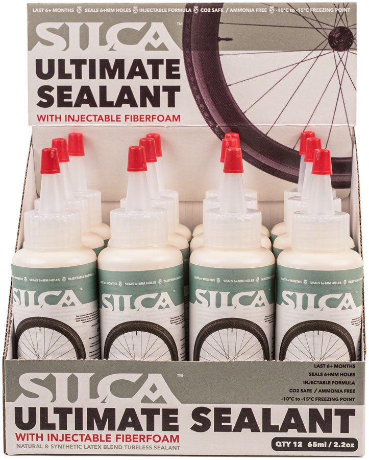 Silca Ultimate Tubeless Sealant - 2oz, Box of 12 MPN: AM-AC-059-ASY-0300 UPC: 810093162949 Tubeless Sealant Ultimate Tubeless Sealant